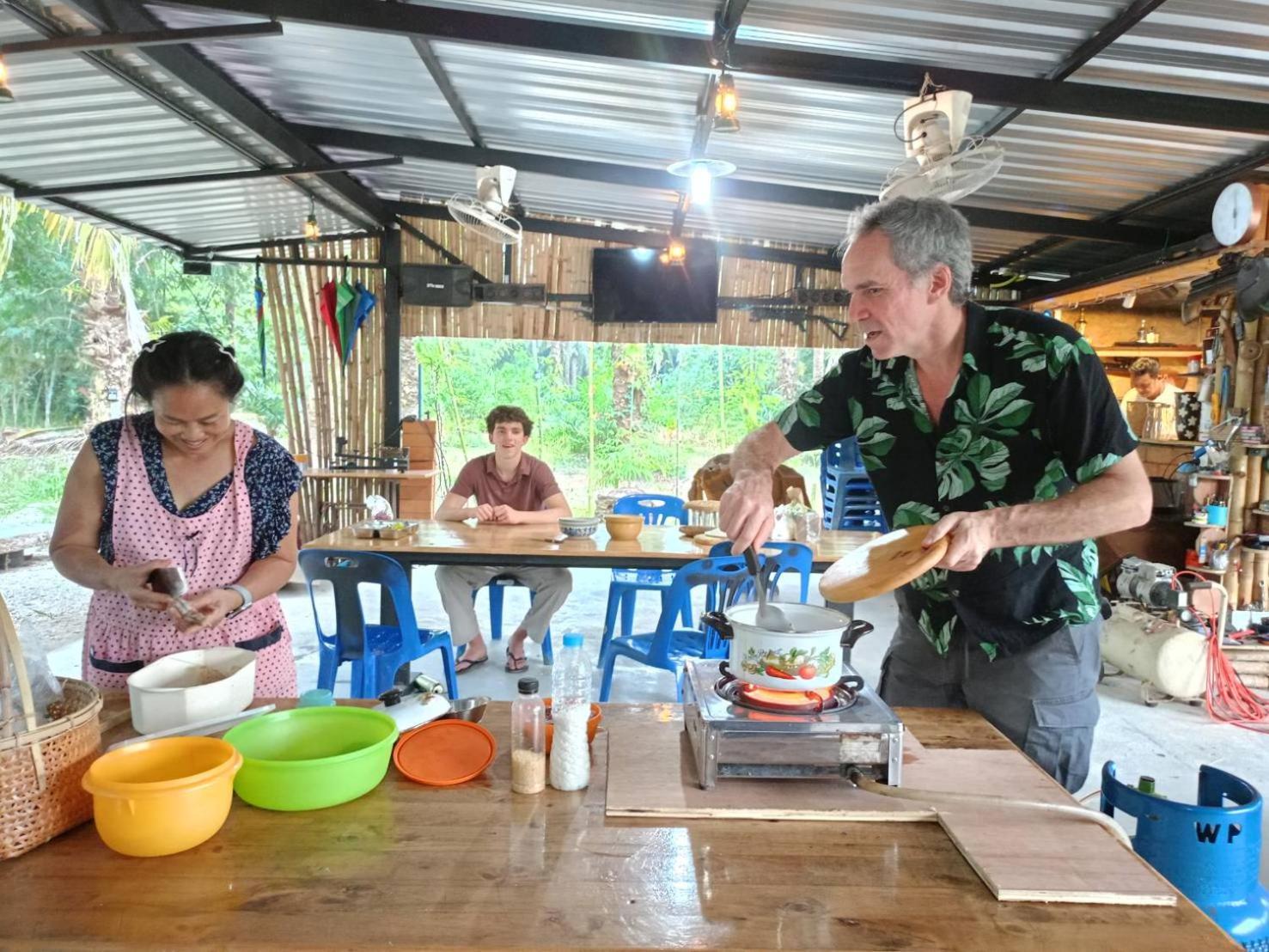 Green Garden Homestay Ban Khlong Wa Dış mekan fotoğraf